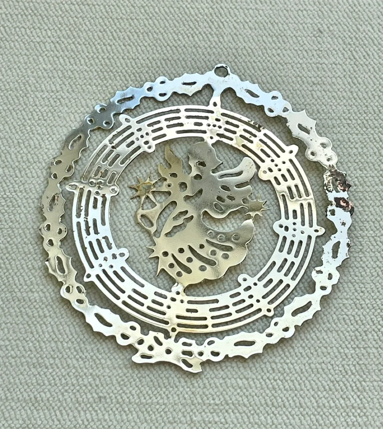 VINTAGE HOLIDAY ANGEL ORNAMENT - HOLIDAY DECORATION image indicator(2)