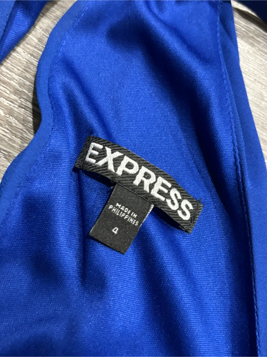 Express Blue Dress - Size 4 image indicator(4)