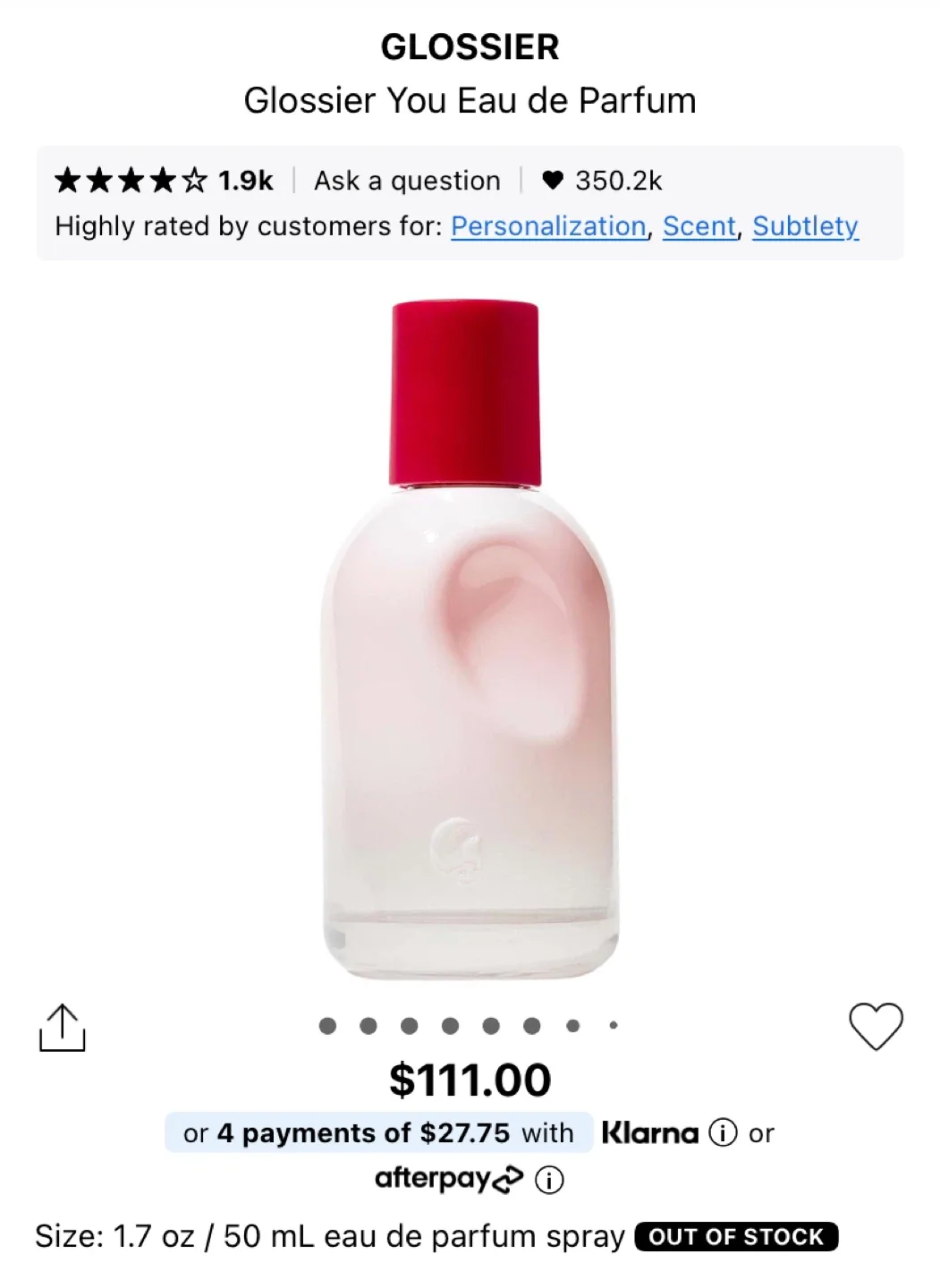 Glossier You Perfume image indicator(2)