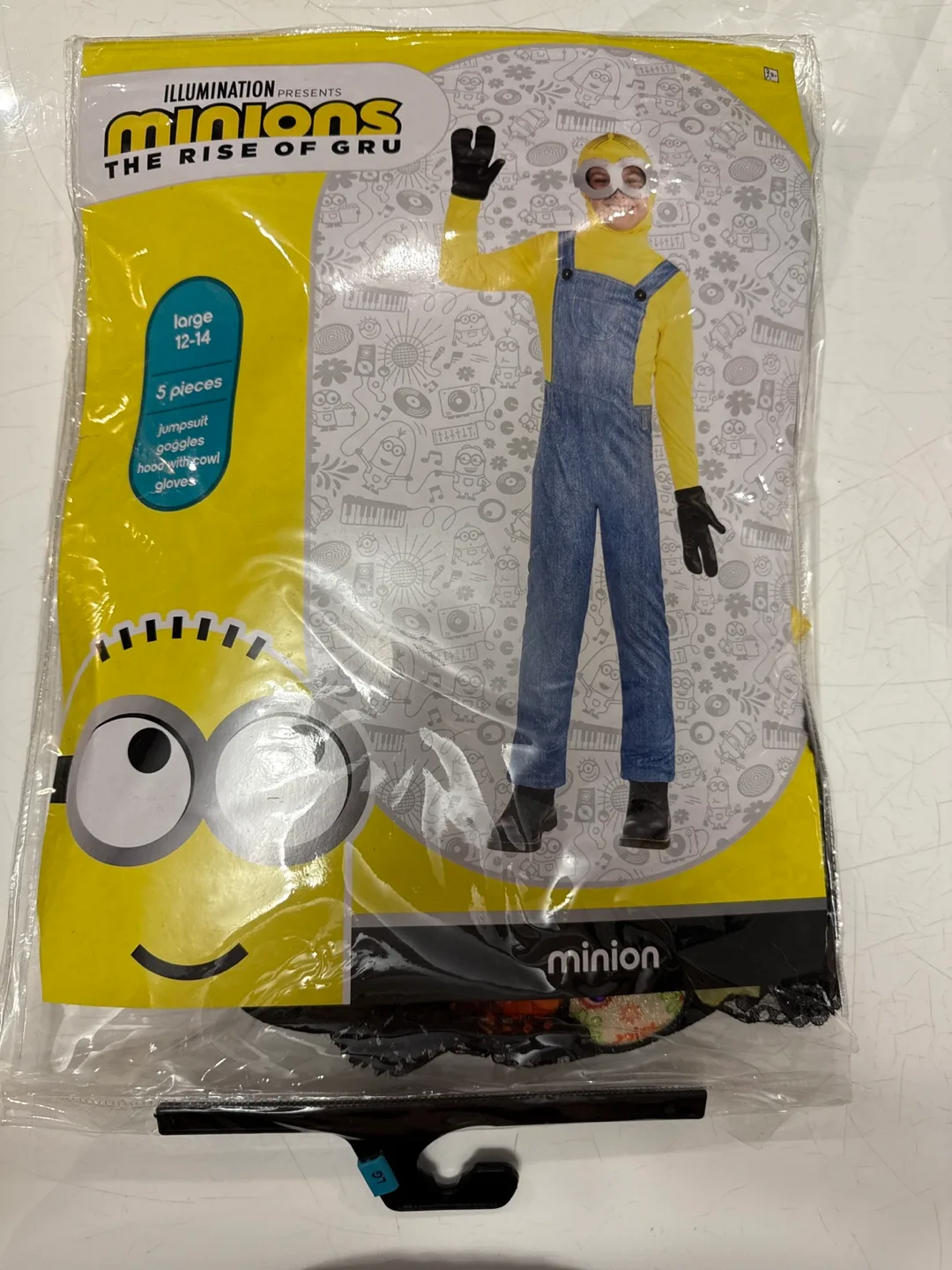 🥕Minions Costume - Size Large (12-14)