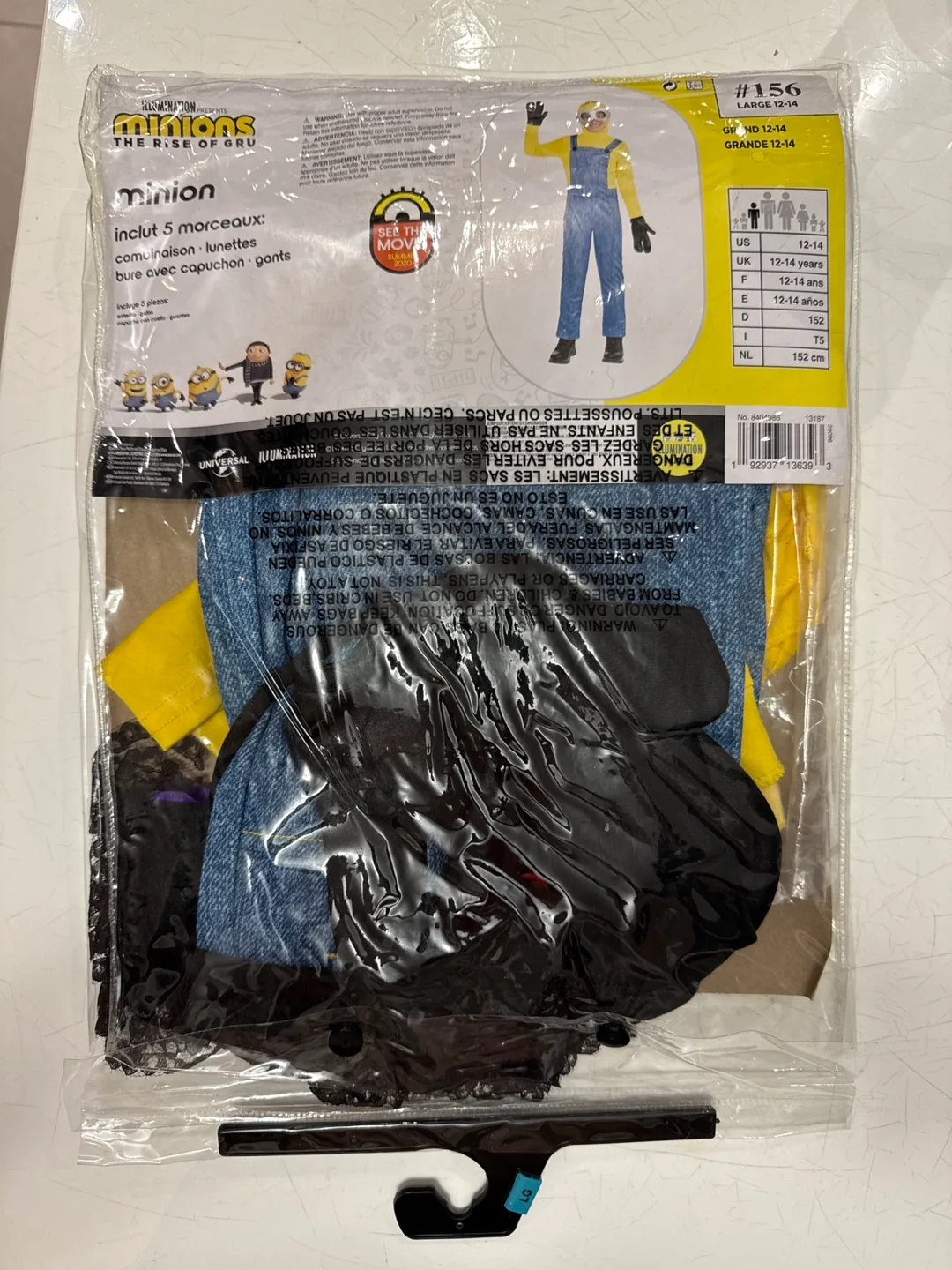 🥕Minions Costume - Size Large (12-14) image indicator(2)