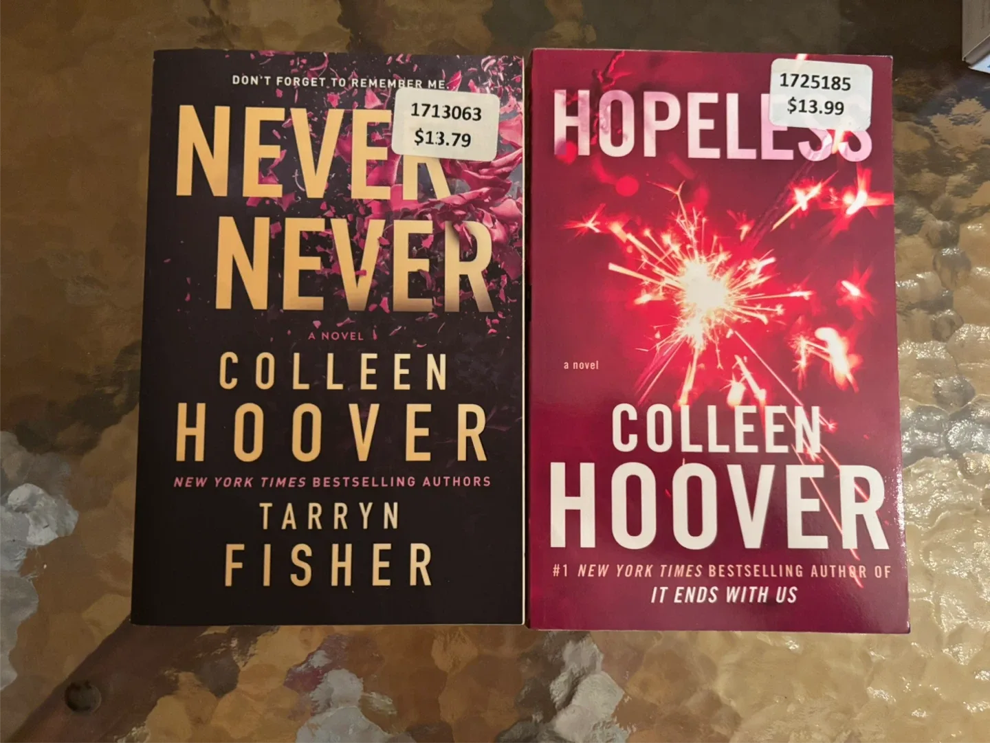 Colleen Hoover Novels: Never Never & Hopeless thumbnail