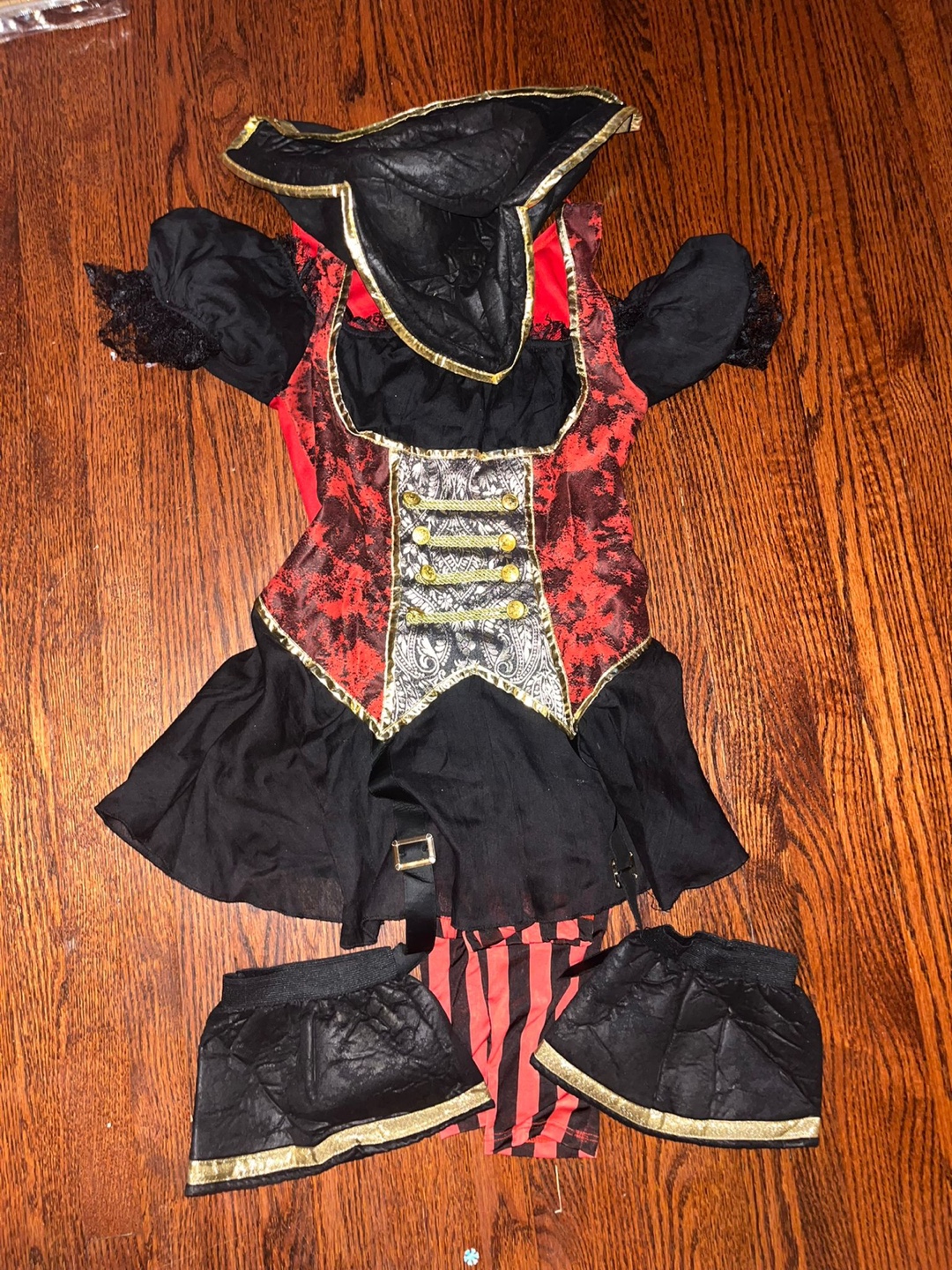 Lassie Lady Pirate Costume - Adult Small - photo 3