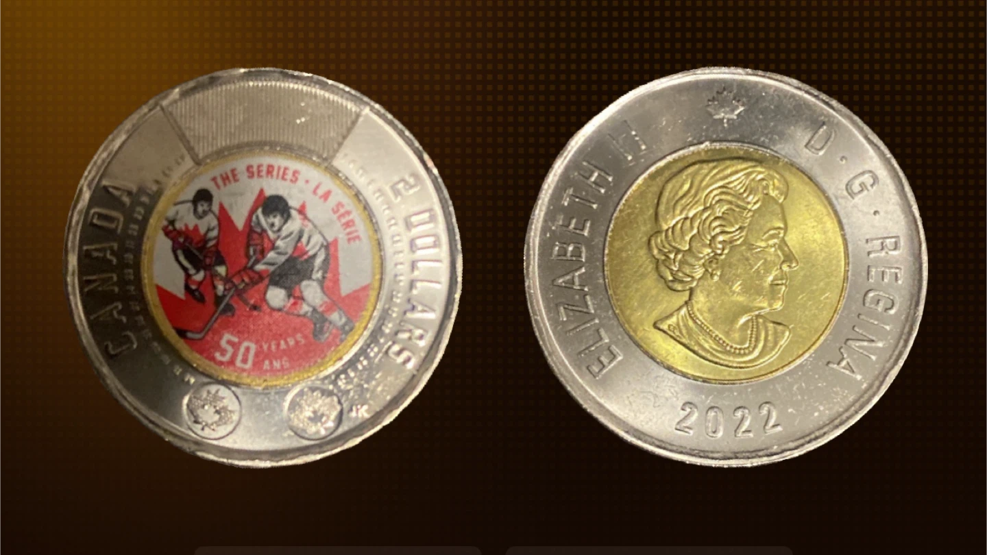 2022 Hockey Series Toonie