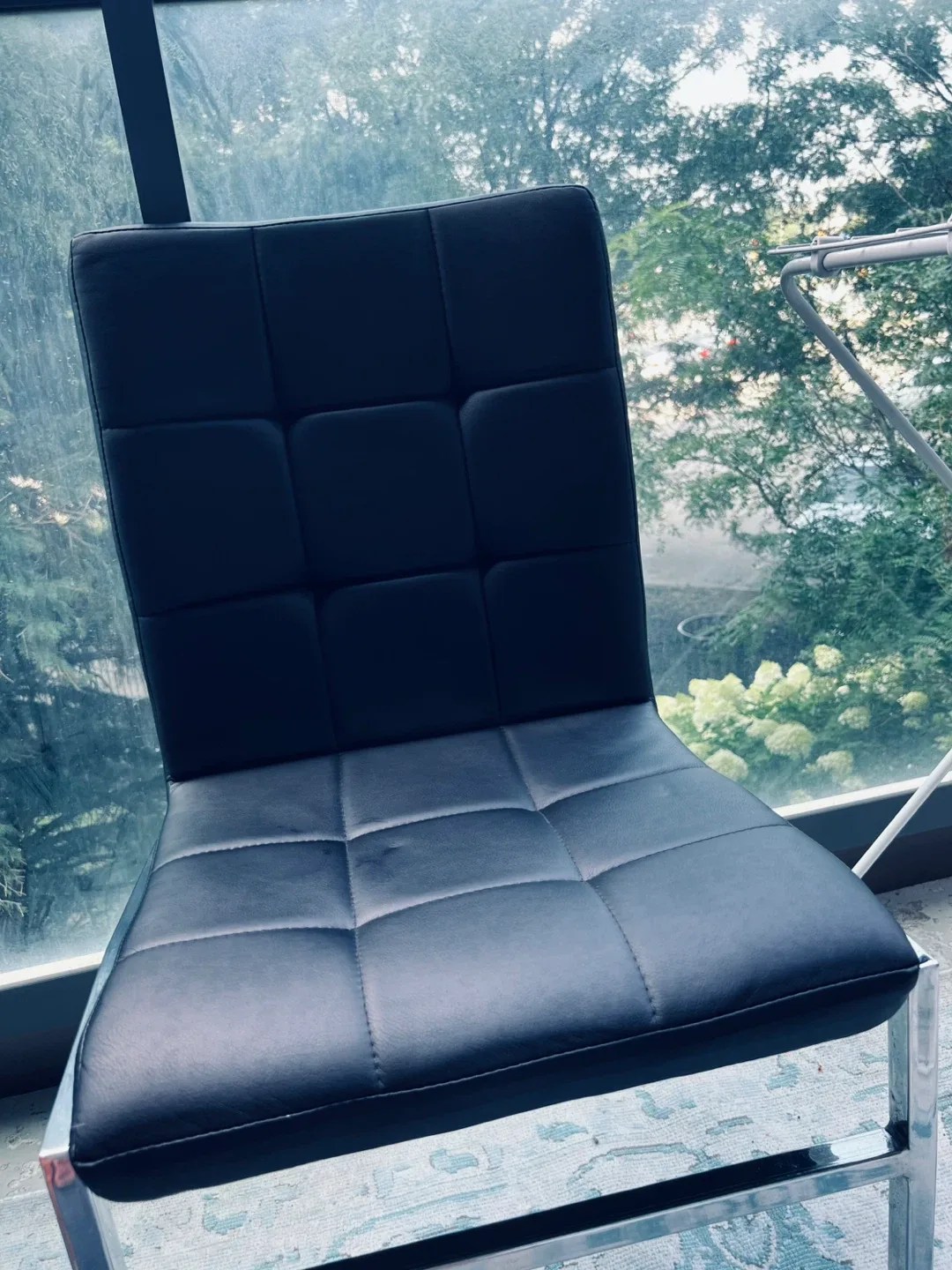 Black Faux Leather Dining Chair image indicator(5)