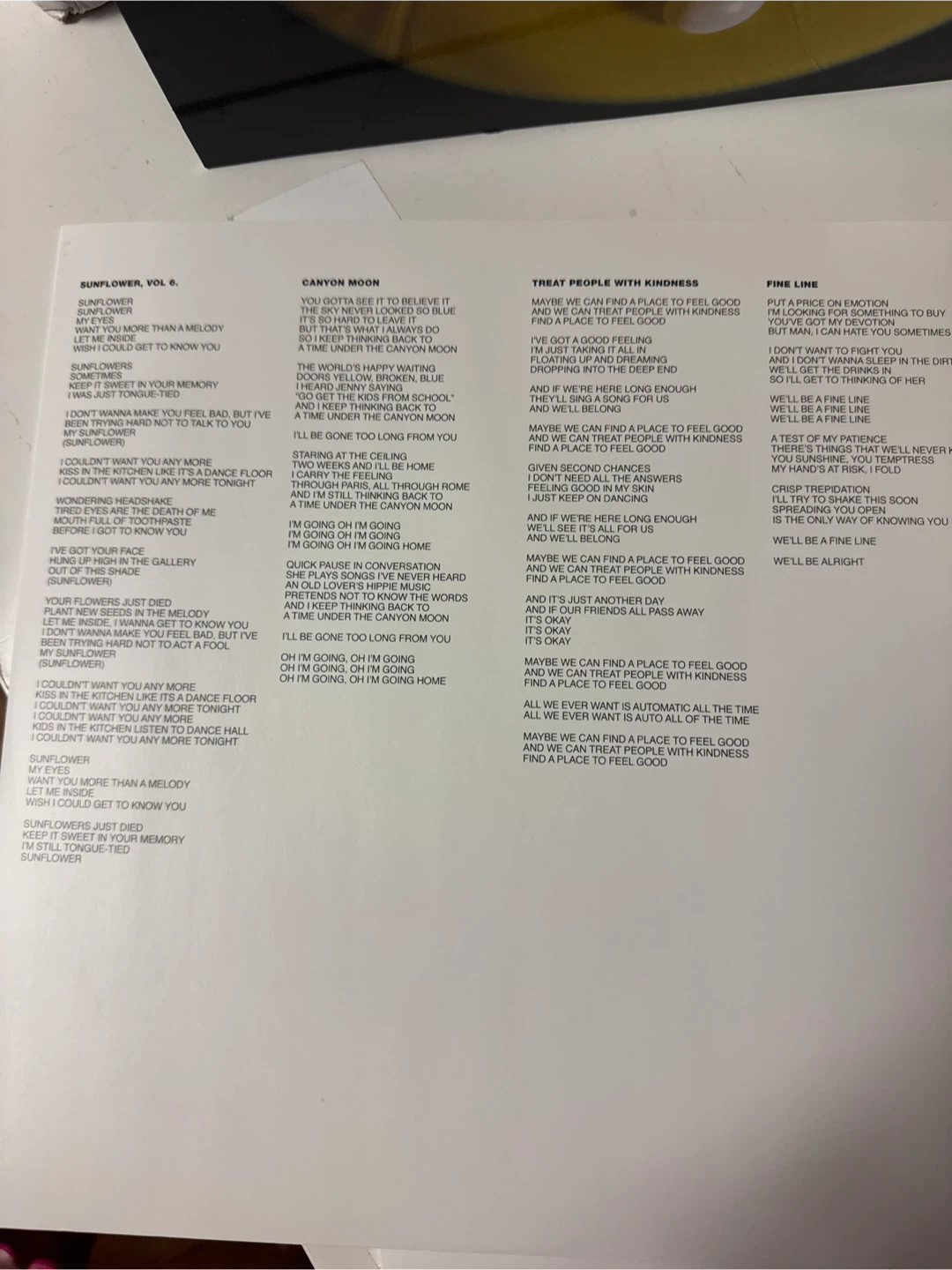 Harry Styles Fine Line Vinyl Record - photo 4