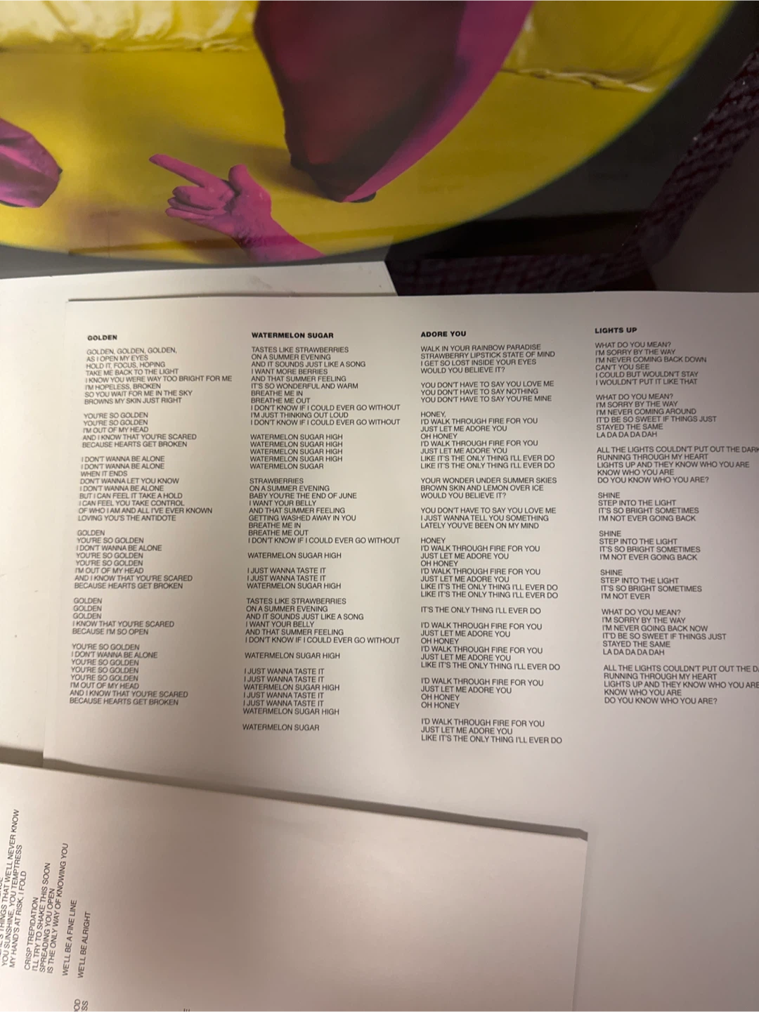 Harry Styles Fine Line Vinyl Record - photo 3