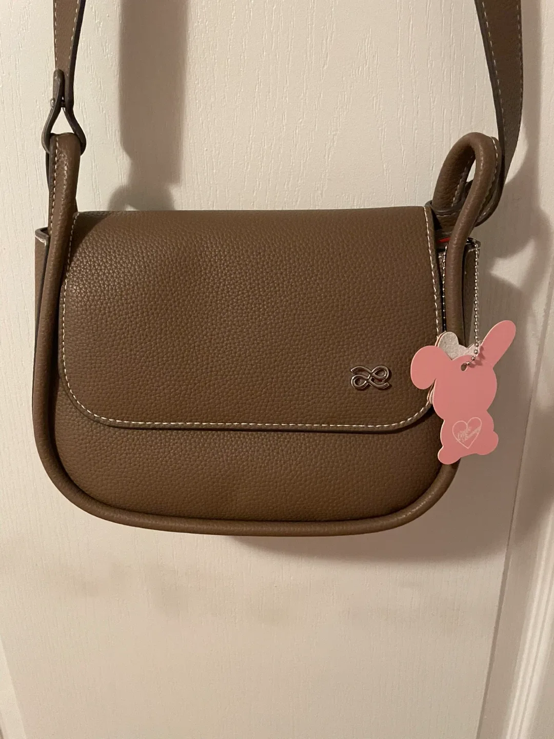 MOLRILUN Little Bunny Brown Crossbody Bag thumbnail