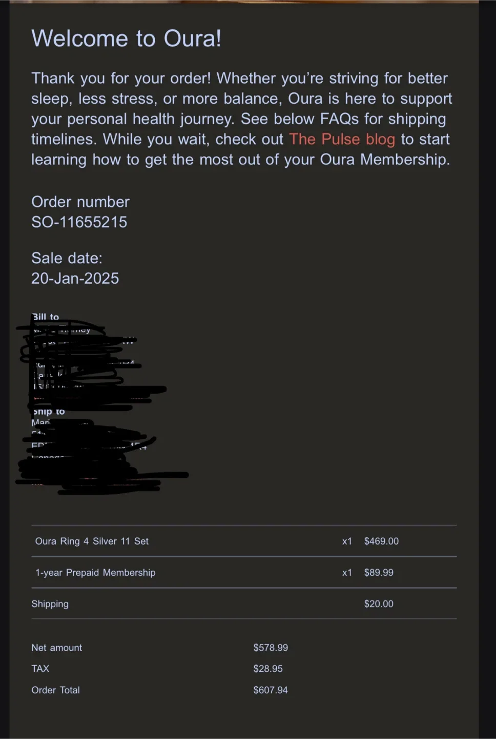 Oura Ring 4 - Silver - Size 11 image indicator(4)