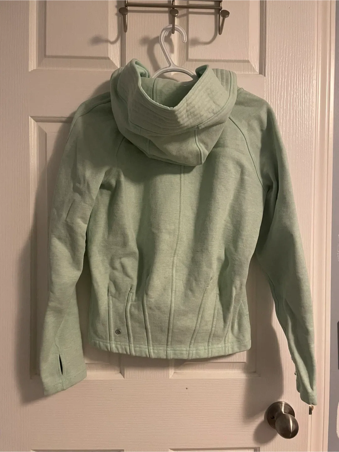 Lululemon Scuba Hoodie - Size 6 - Light Green image indicator(4)