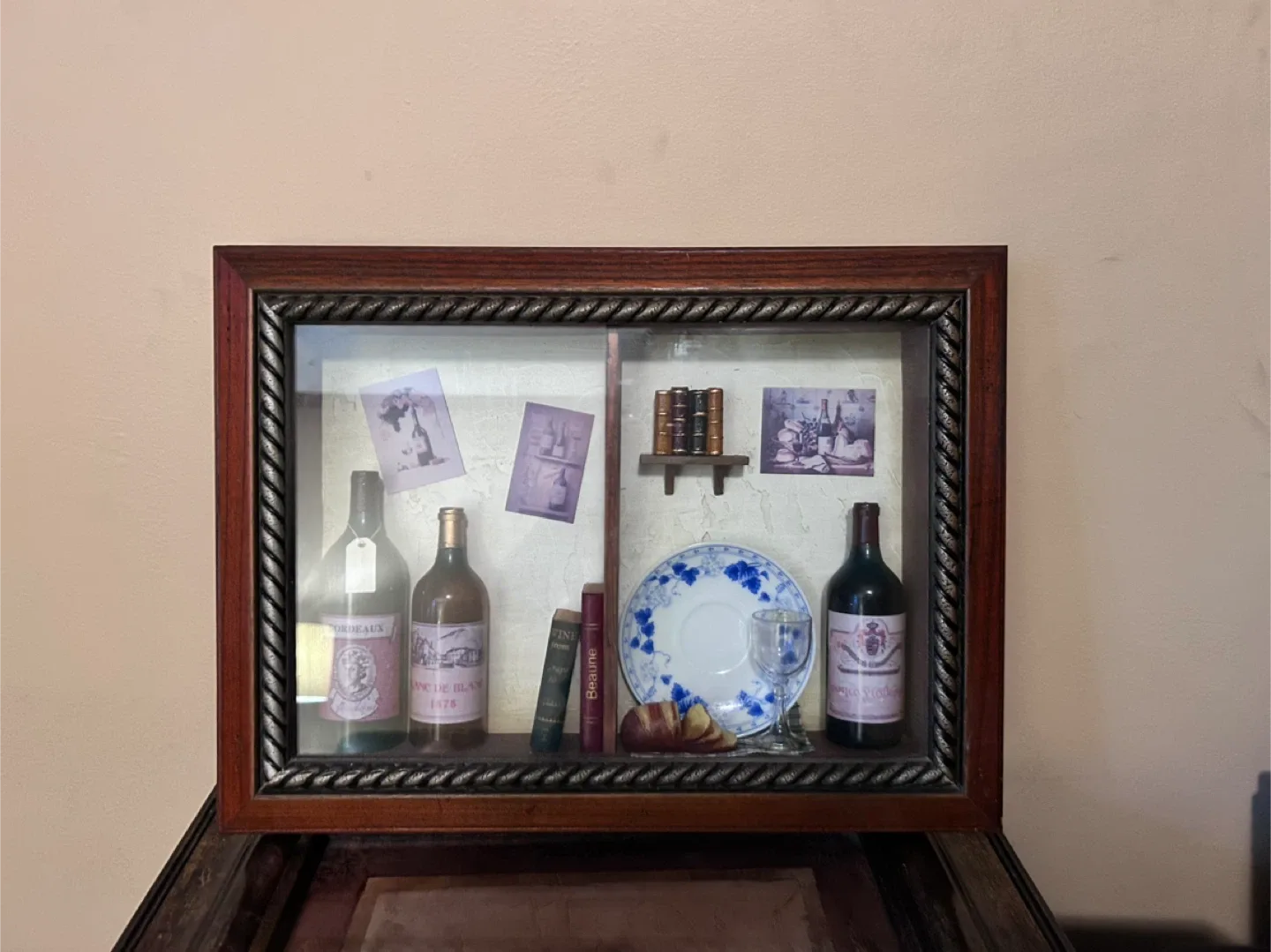 Coffee & Wine Shadow Box Wall Art thumbnail