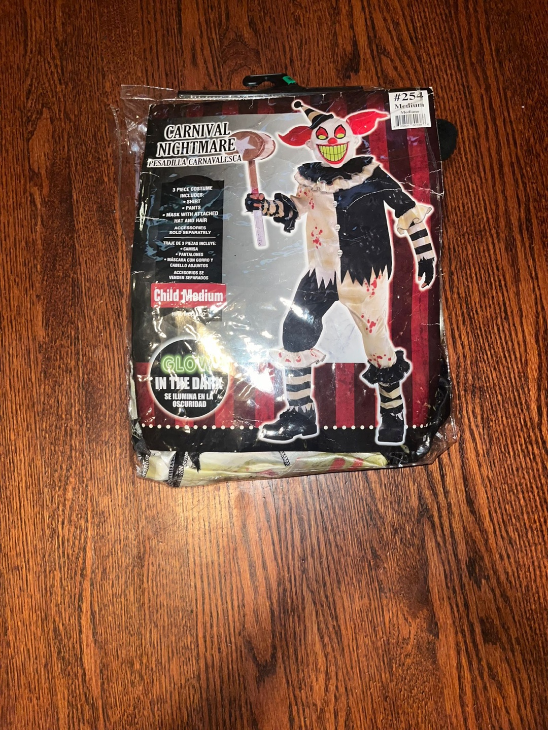 Carnival Nightmare Costume - Child Medium