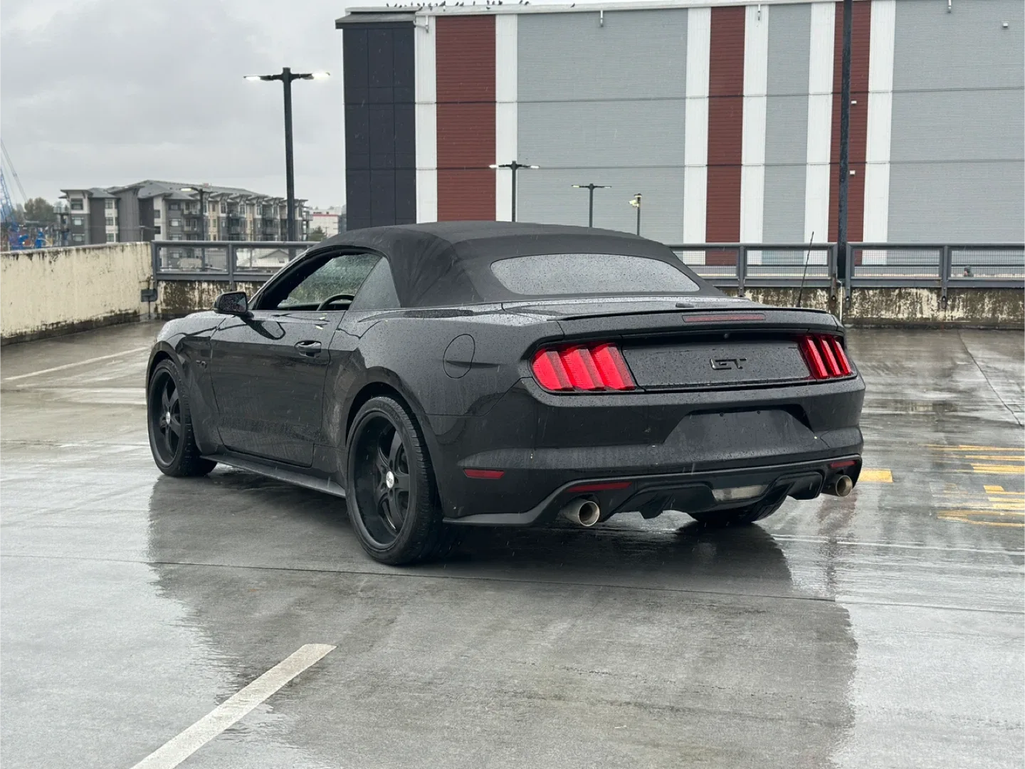 Black Ford Mustang GT Convertible image indicator(3)