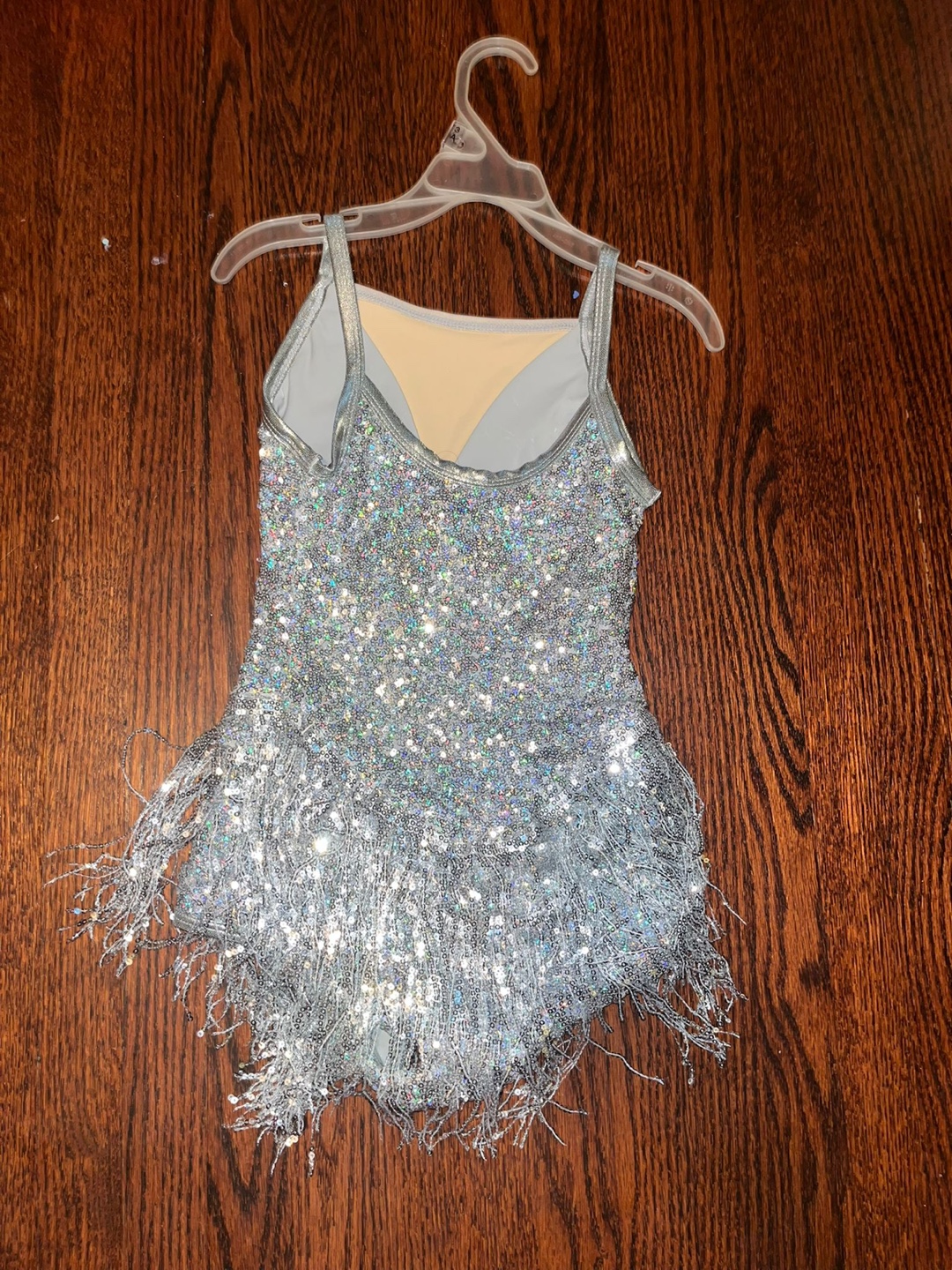 Silver Sequin Dance Leotard - photo 2