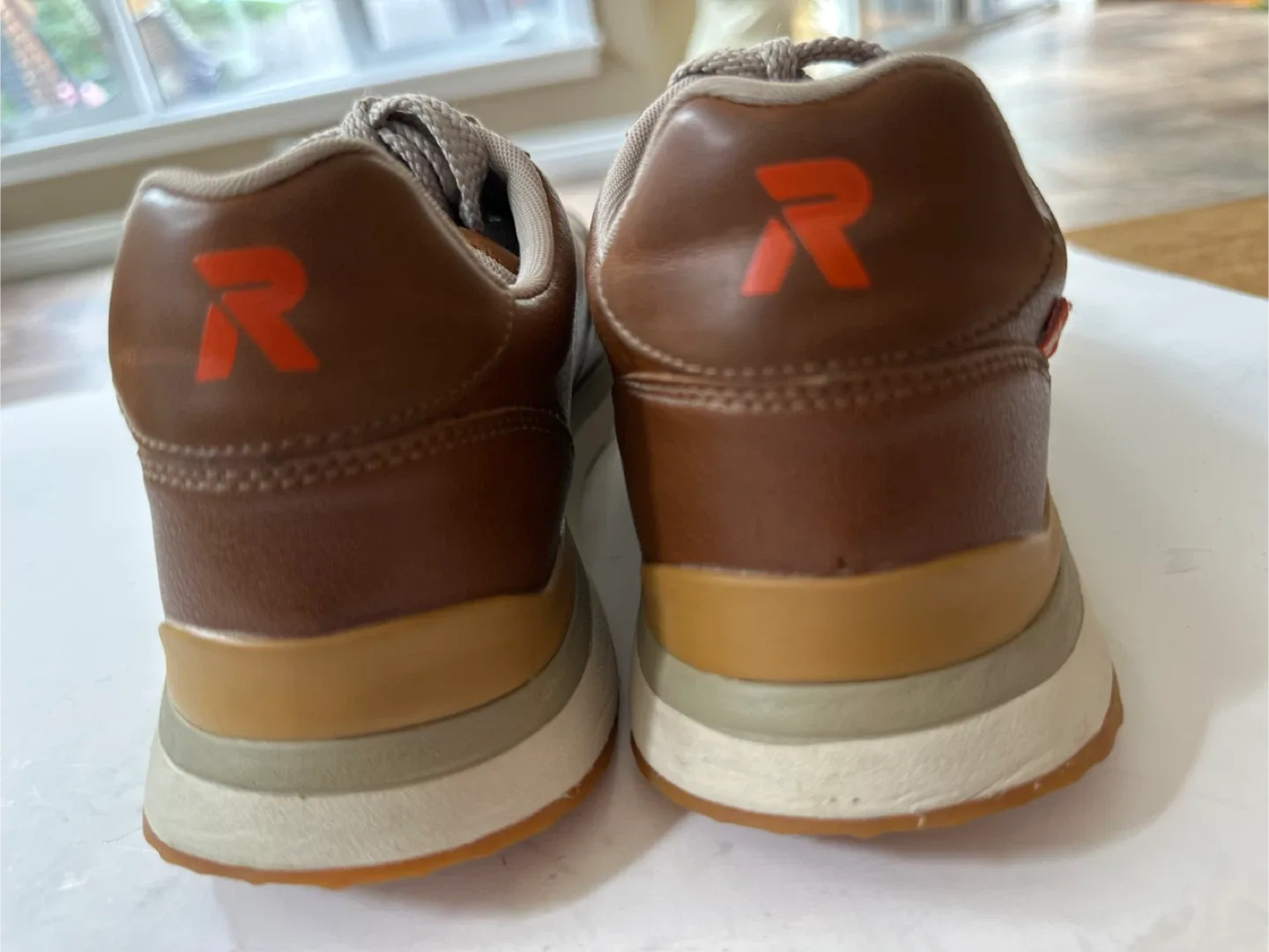 RIEKER Evolution Leather Sneakers Size EUR 37 / US 6-6.5 image indicator(5)