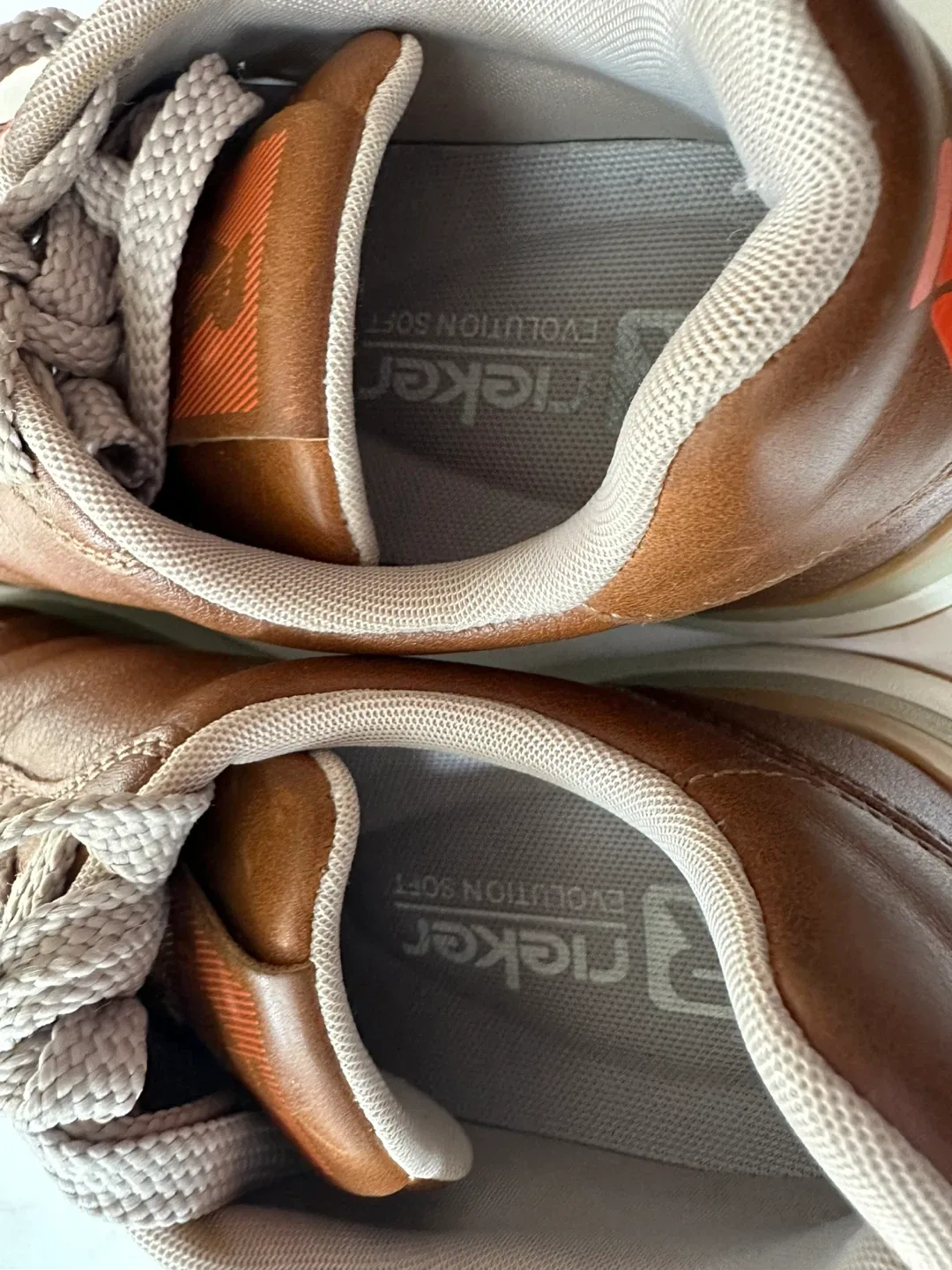 RIEKER Evolution Leather Sneakers Size EUR 37 / US 6-6.5 image indicator(4)