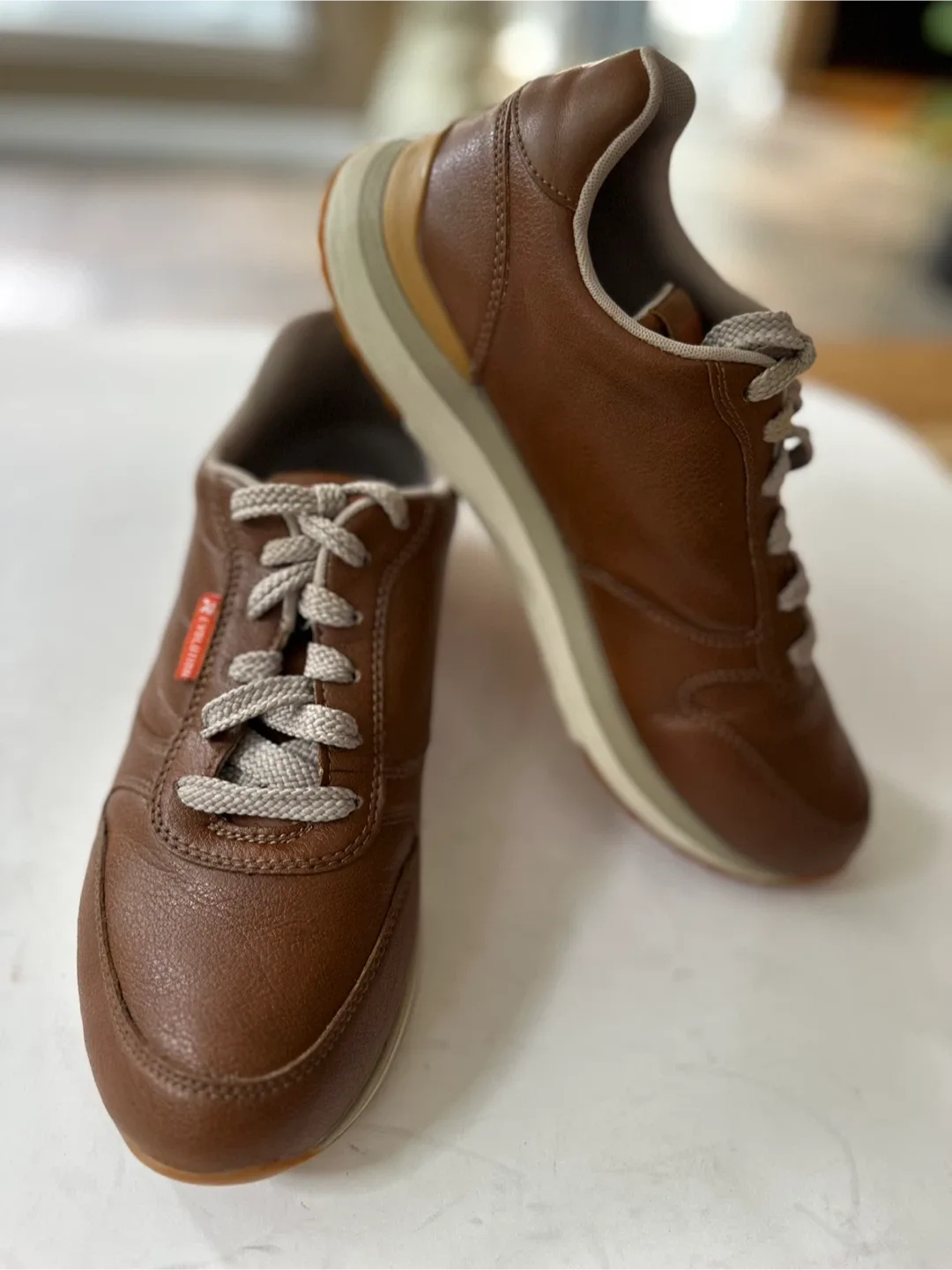 RIEKER Evolution Leather Sneakers Size EUR 37 / US 6-6.5 image indicator(2)