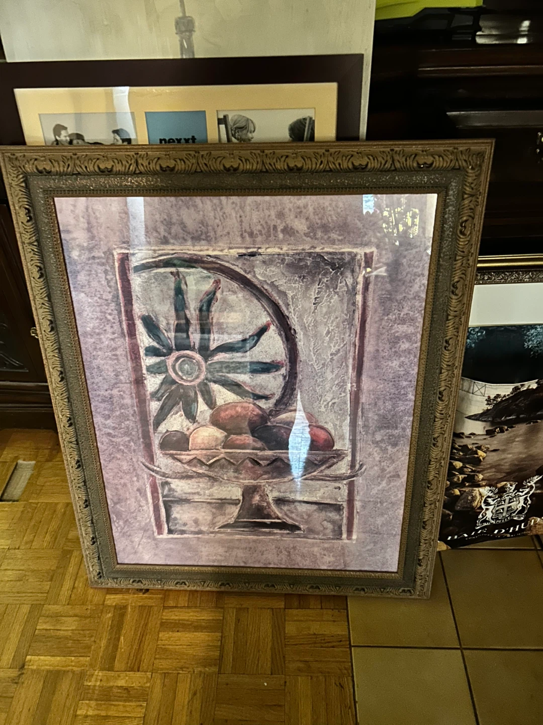 Framed Fruit Still Life Print Large