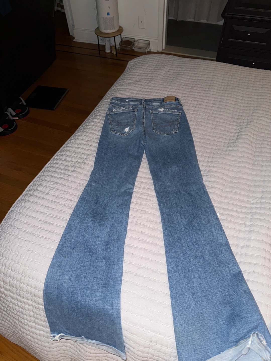 American Eagle Stretch Flare Jeans Size 00 - photo 5