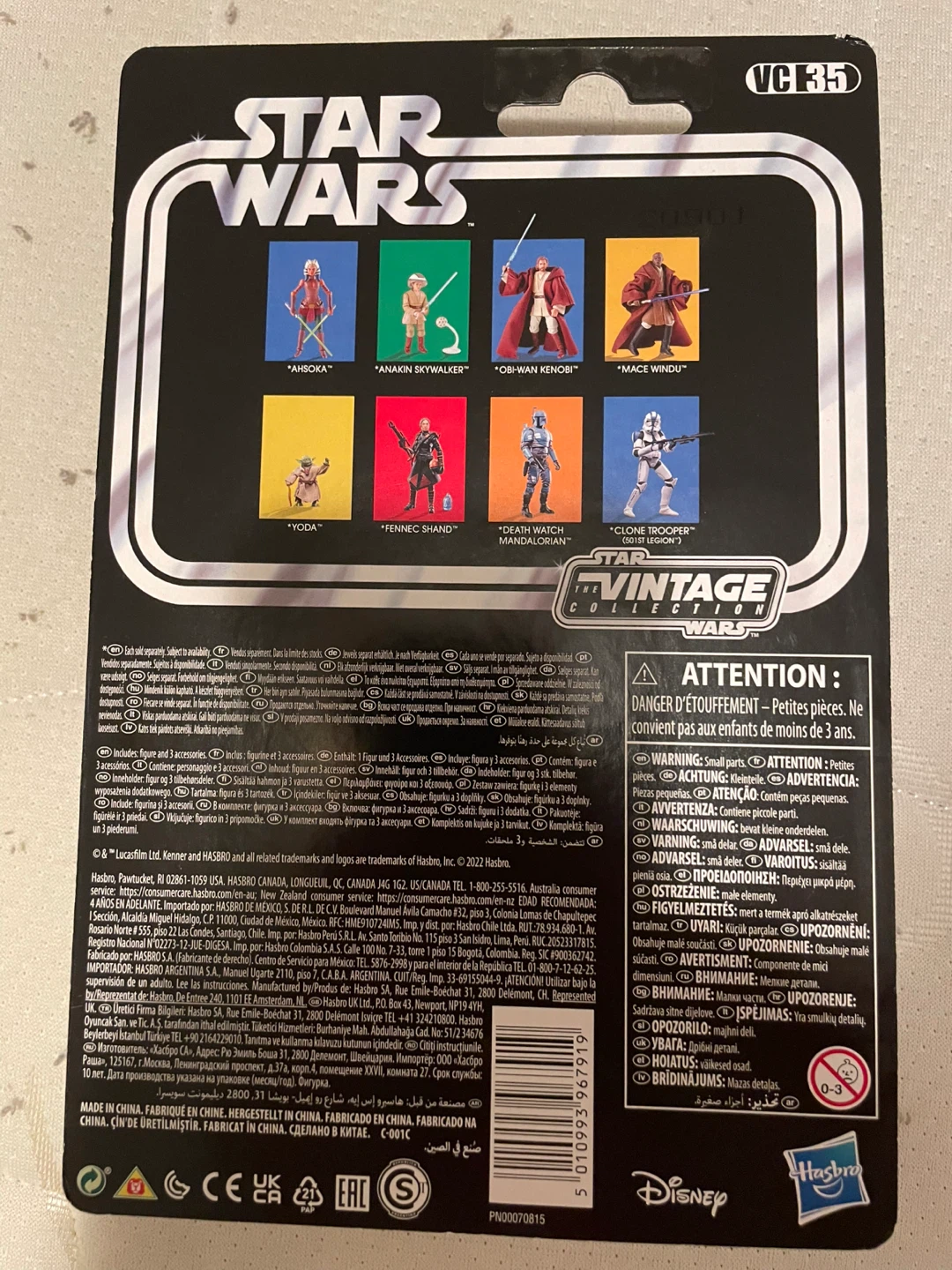 Star Wars Attack of the Clones Mace Windu Action Figure - photo 2