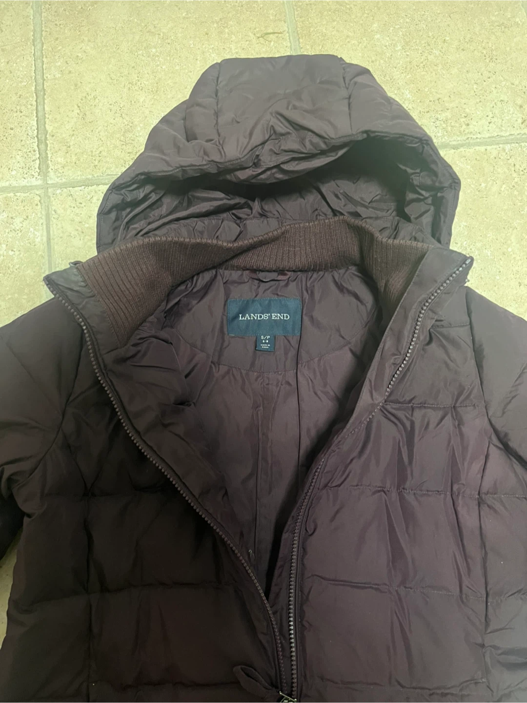 Lands' End Down Winter Coat - Size Small - photo 3