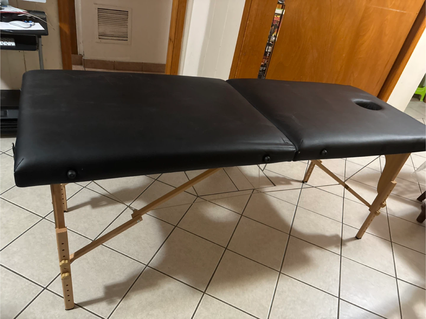 Massage Table - Black