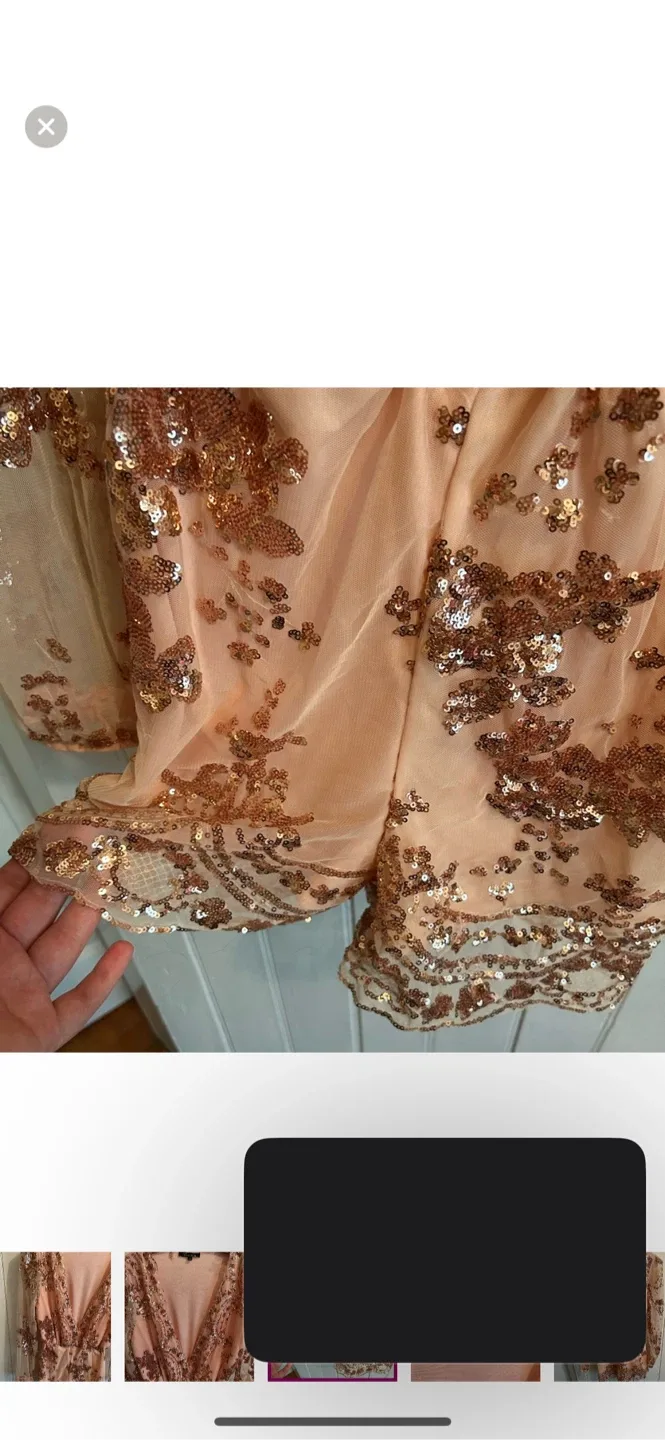 Moon Lite XS Sequin Romper image indicator(4)