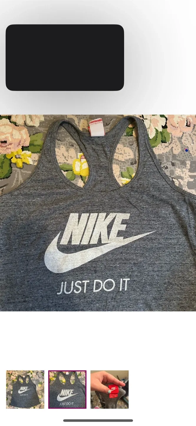 Nike Just Do It Tank Top - Size L image indicator(2)