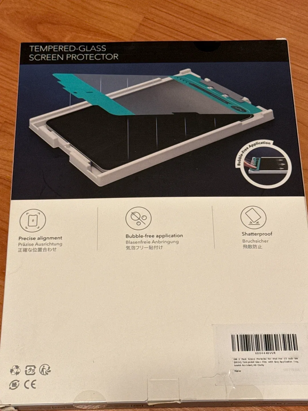 iPad Pro 13 - ESR Magnetic Keyboard Case 360 & Tempered Glass image indicator(6)