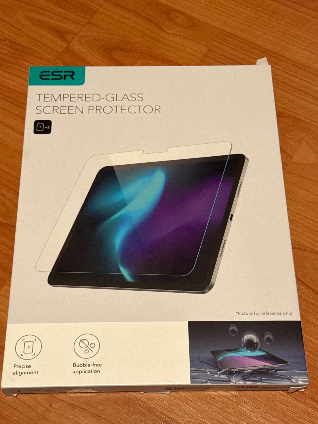 iPad Pro 13 - ESR Magnetic Keyboard Case 360 & Tempered Glass image indicator(5)