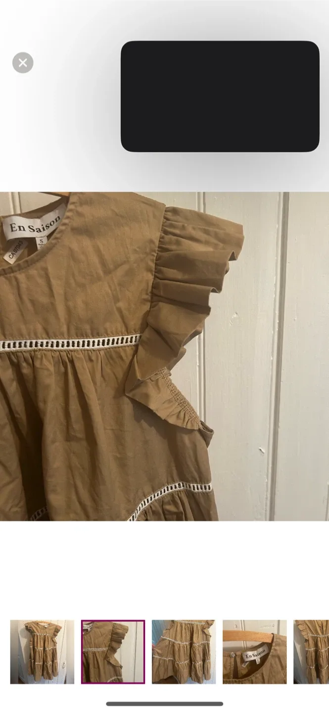 En Saison Brown Dress - Size S image indicator(2)