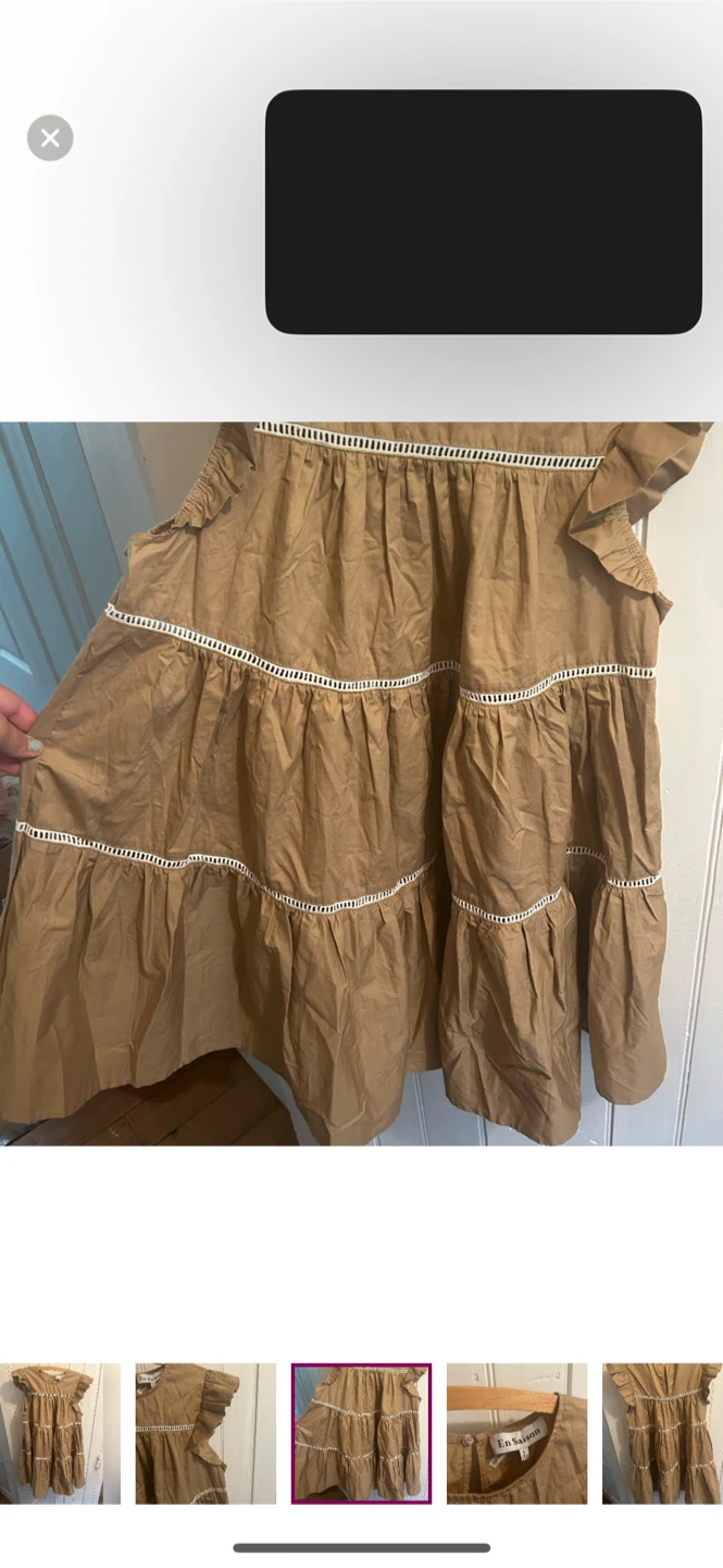 En Saison Brown Dress - Size S - photo 3