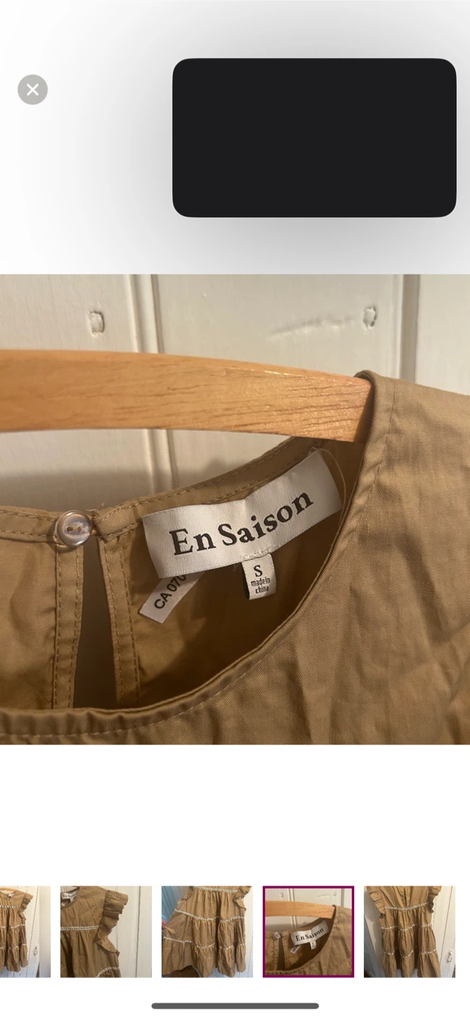 En Saison Brown Dress - Size S - photo 4