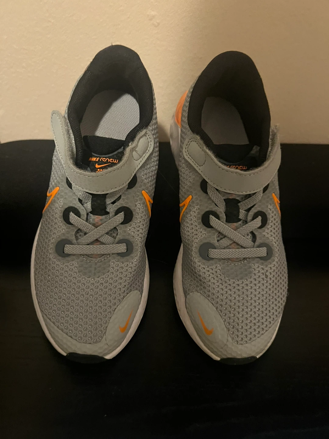 Nike Renew 5 Toddler Sneakers - Gray/Orange