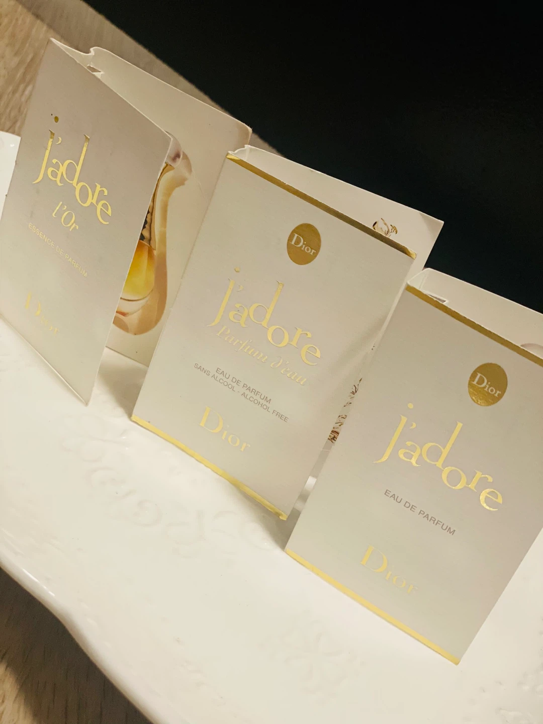 Dior J'adore Parfum d'Eau Mini - 1 ml & 1.2 ml