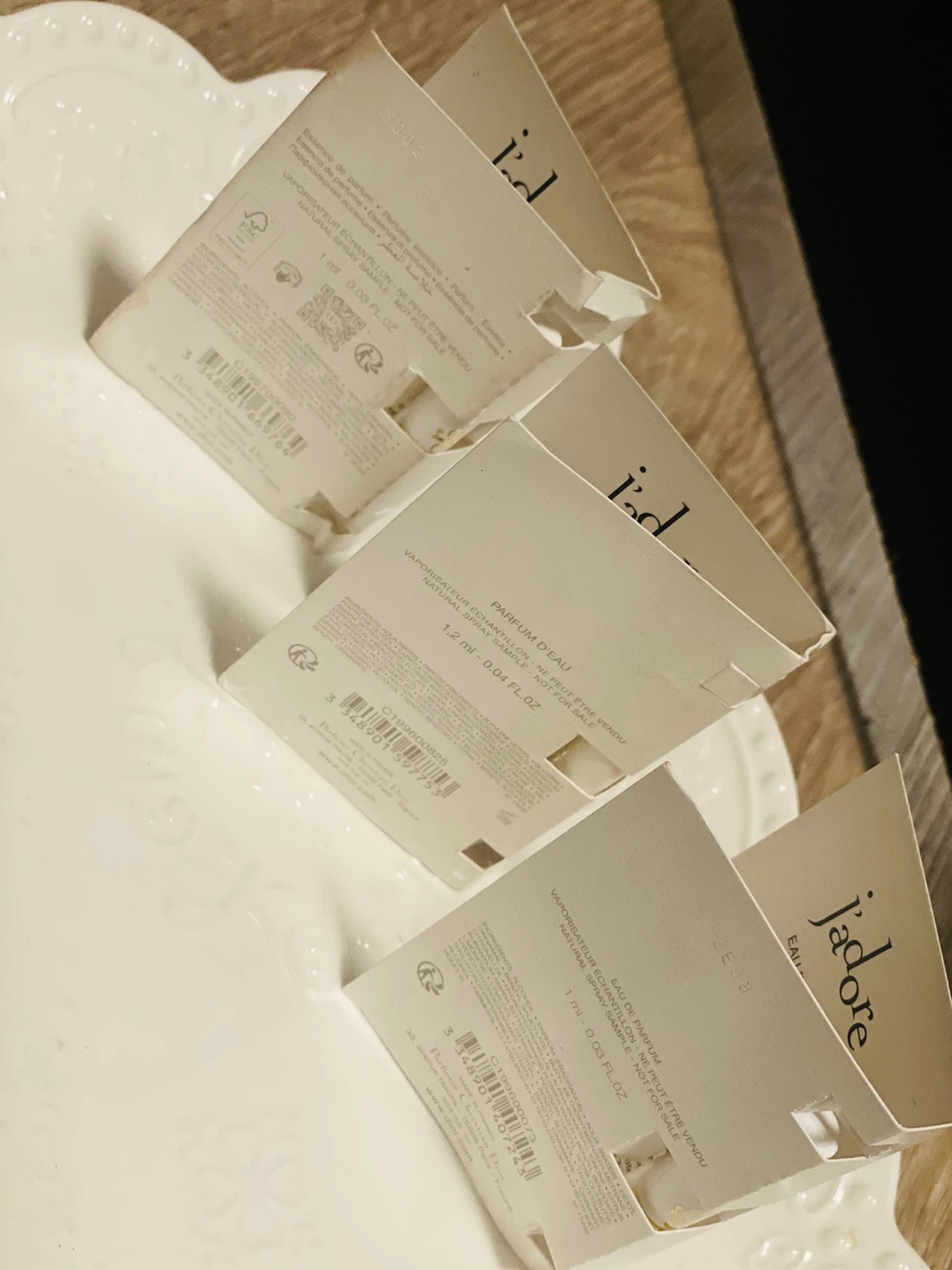 Dior J'adore Parfum d'Eau Mini - 1 ml & 1.2 ml - photo 2