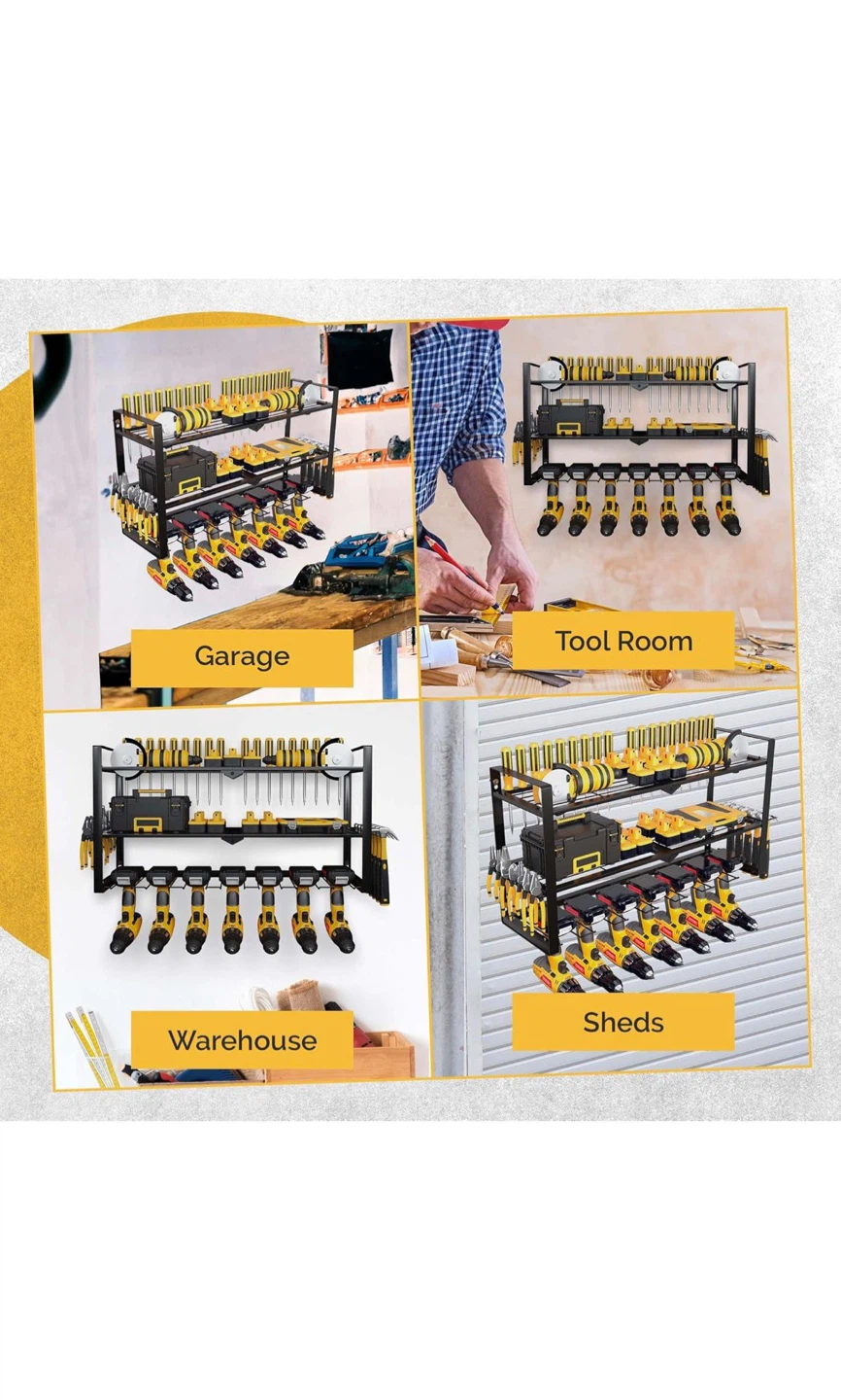 Wall Mounted Tool Organizer Rack - photo 3