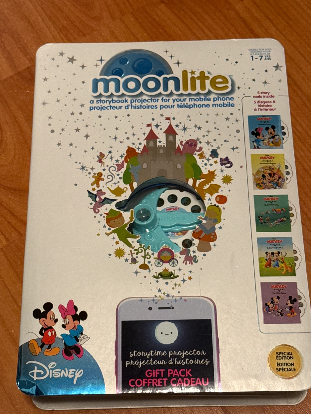 Moonlite Storybook Projector with 8 Story Reels