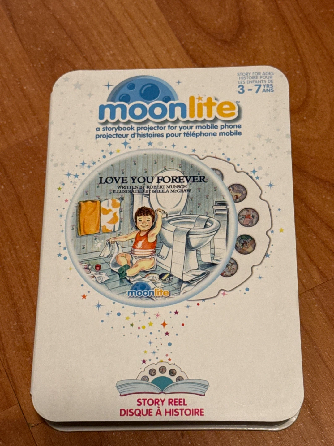 Moonlite Storybook Projector with 8 Story Reels - photo 3