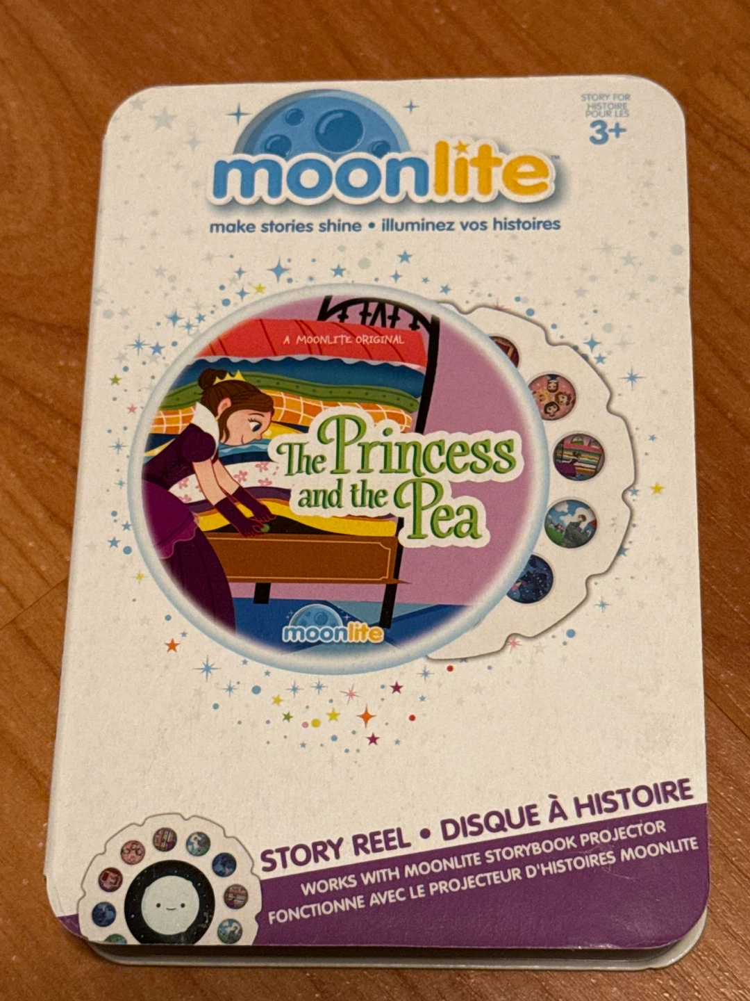 Moonlite Storybook Projector with 8 Story Reels - photo 5