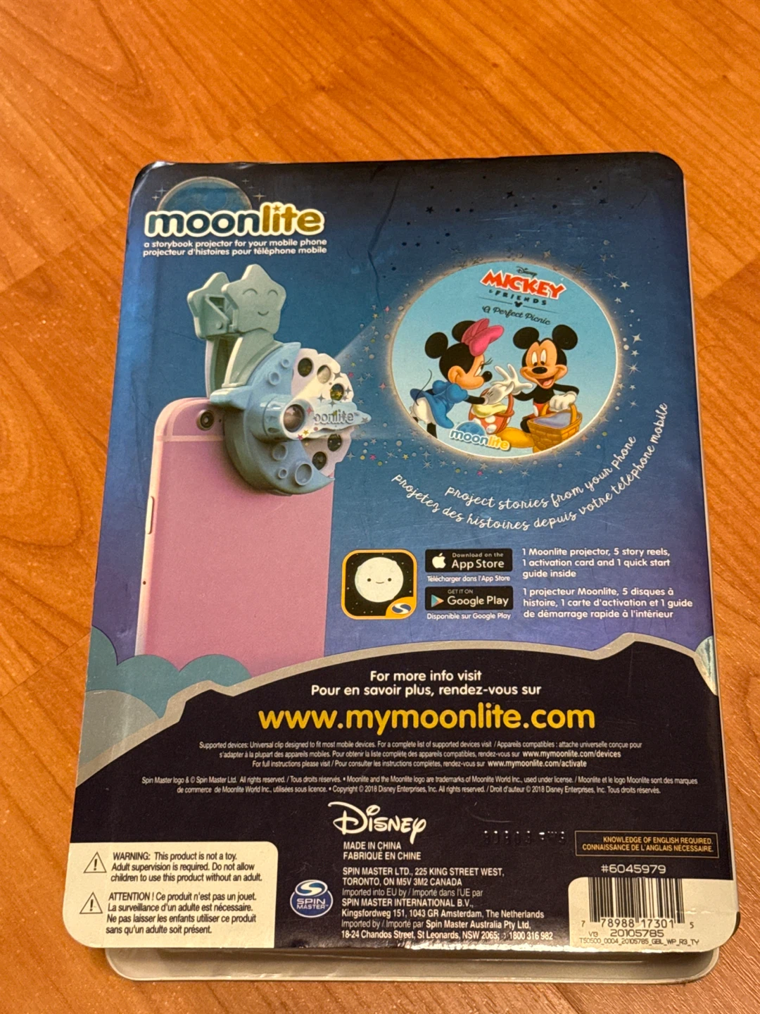 Moonlite Storybook Projector with 8 Story Reels - photo 2