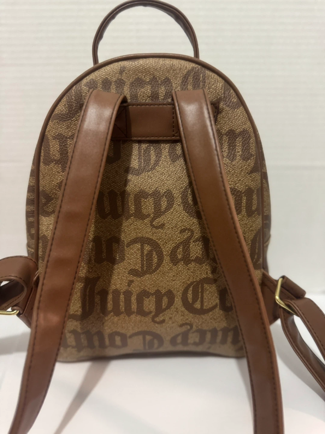 Used good Juicy Couture Brown Mini Backpack - photo 2