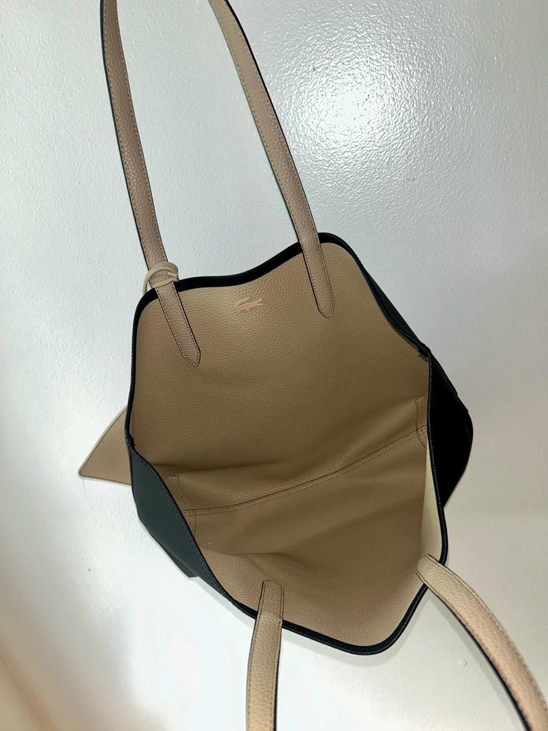 Lacoste Reversible Anna Tote Bag with Pouch - photo 3