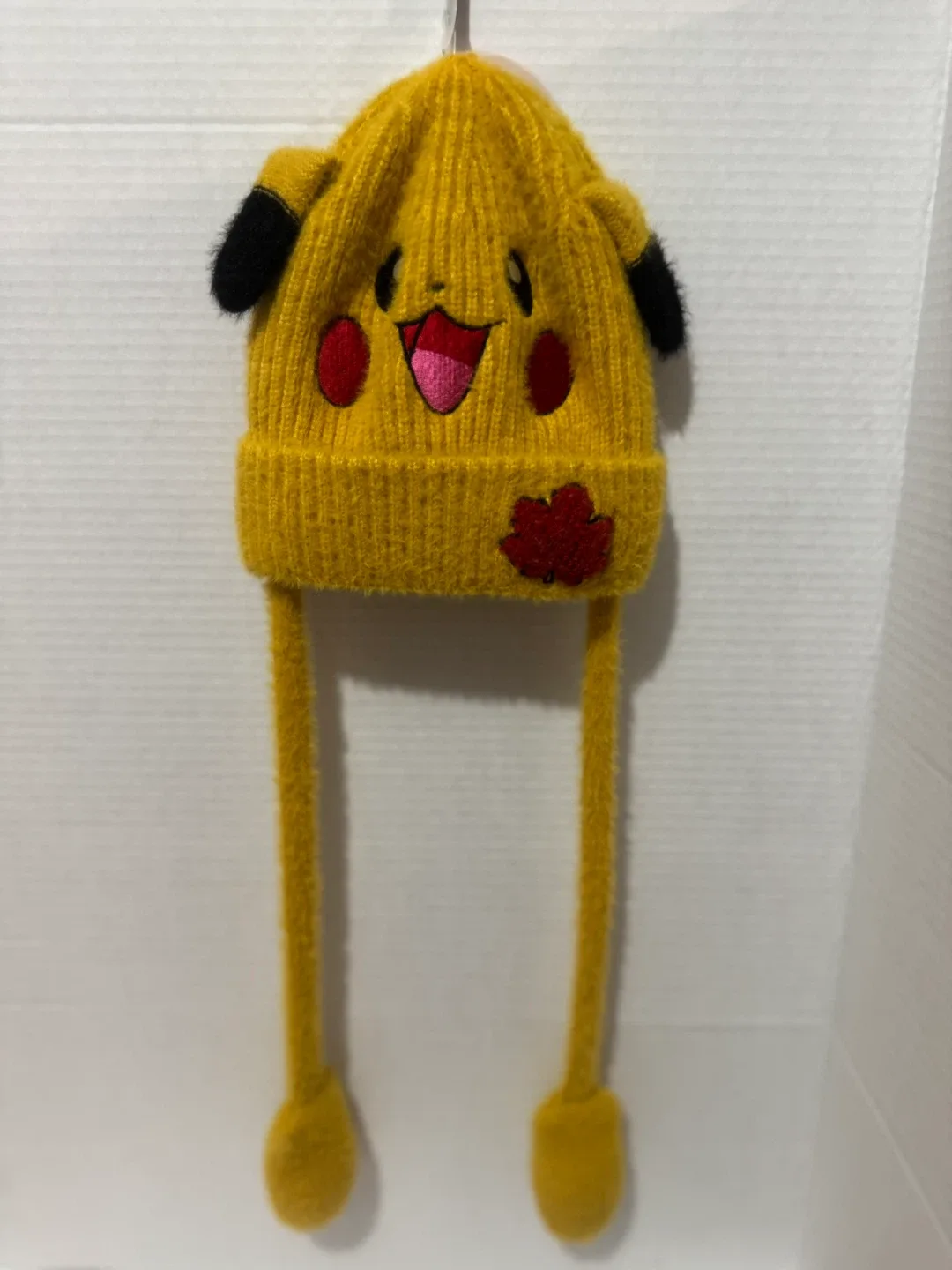 Pikachu Yellow Winter Hat thumbnail