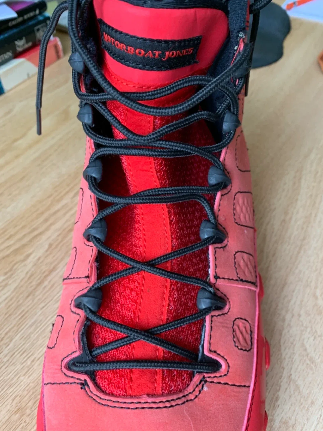 Air Jordan 9 Retro Motorboat Jones Red image indicator(4)