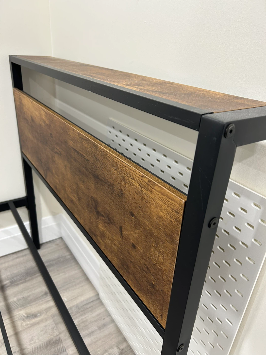 Twin mattress and frame - photo 3