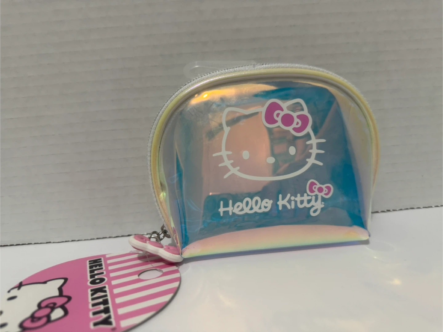 Hello Kitty Iridescent Cosmetic Bag - New