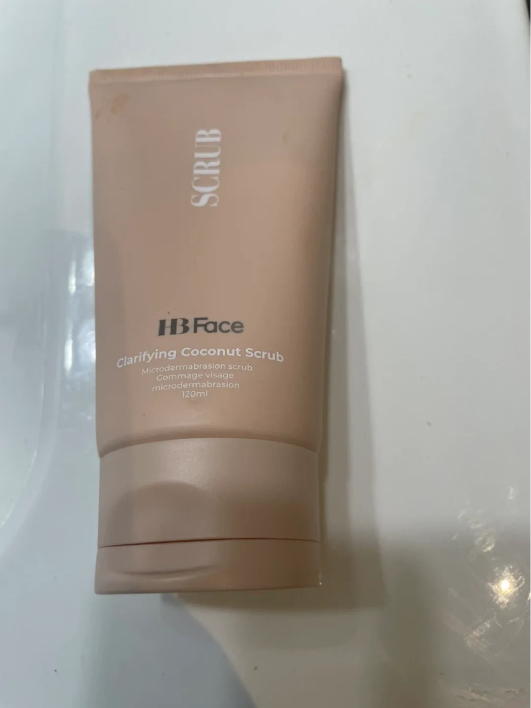 🥕HB Face Clarifying Coconut Scrub - 120ml thumbnail