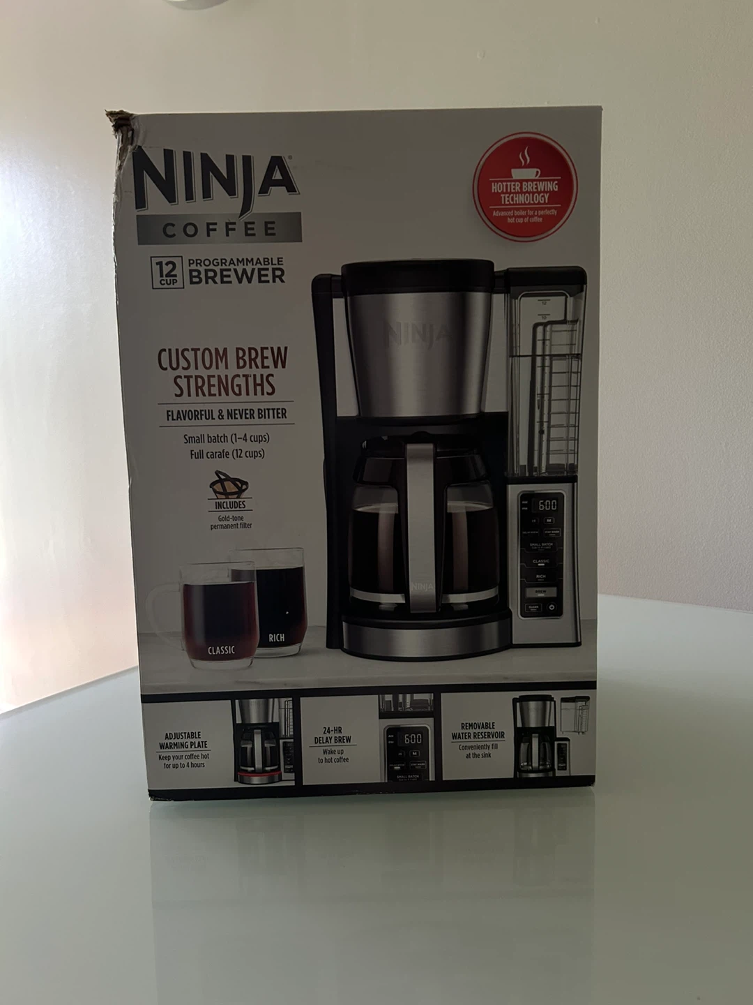 Ninja 12-Cup Programmable Coffee Brewer - New in Box!