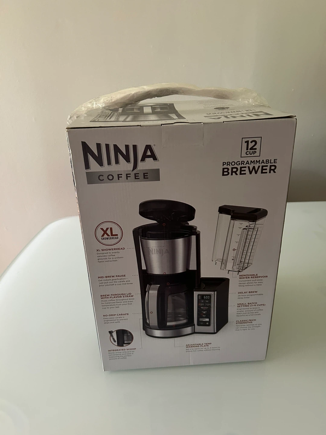 Ninja 12-Cup Programmable Coffee Brewer - New in Box! - photo 3